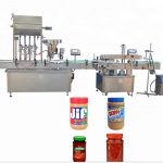 Color Touch Screen Bottle Capping Machine For Capping Semi – Liquid Products
